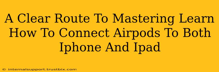 A Clear Route To Mastering Learn How To Connect Airpods To Both Iphone And Ipad