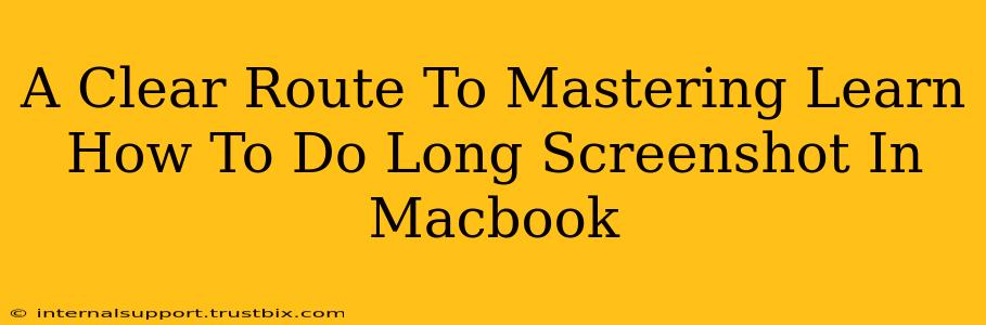 A Clear Route To Mastering Learn How To Do Long Screenshot In Macbook