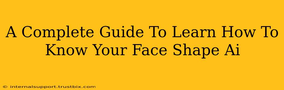 A Complete Guide To Learn How To Know Your Face Shape Ai