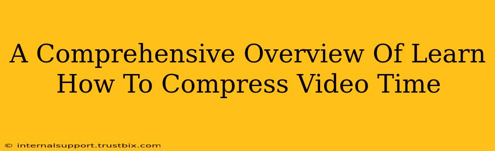 A Comprehensive Overview Of Learn How To Compress Video Time