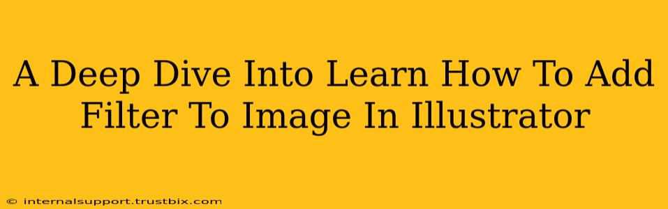 A Deep Dive Into Learn How To Add Filter To Image In Illustrator