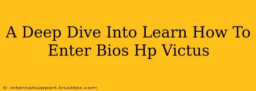 A Deep Dive Into Learn How To Enter Bios Hp Victus