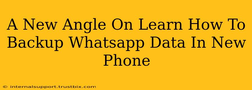 A New Angle On Learn How To Backup Whatsapp Data In New Phone