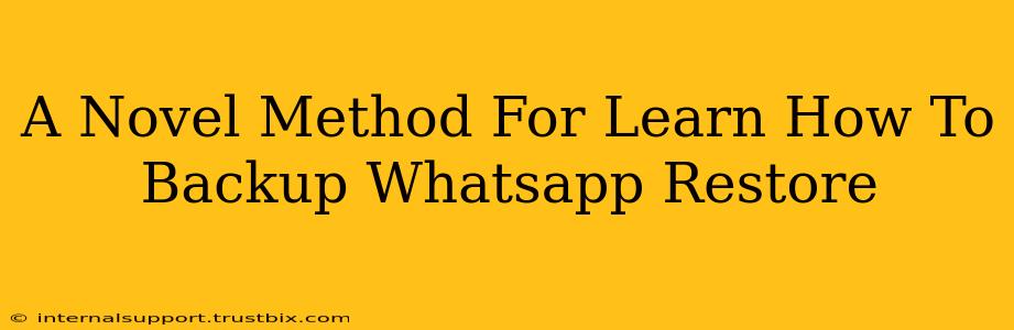 A Novel Method For Learn How To Backup Whatsapp Restore