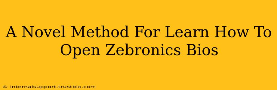 A Novel Method For Learn How To Open Zebronics Bios