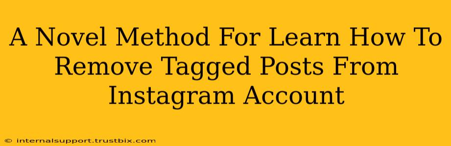 A Novel Method For Learn How To Remove Tagged Posts From Instagram Account