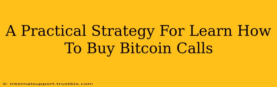 A Practical Strategy For Learn How To Buy Bitcoin Calls