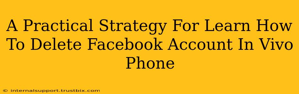 A Practical Strategy For Learn How To Delete Facebook Account In Vivo Phone