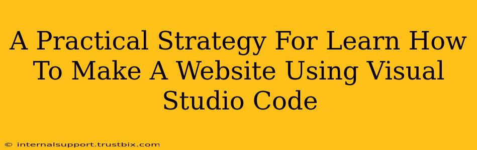 A Practical Strategy For Learn How To Make A Website Using Visual Studio Code