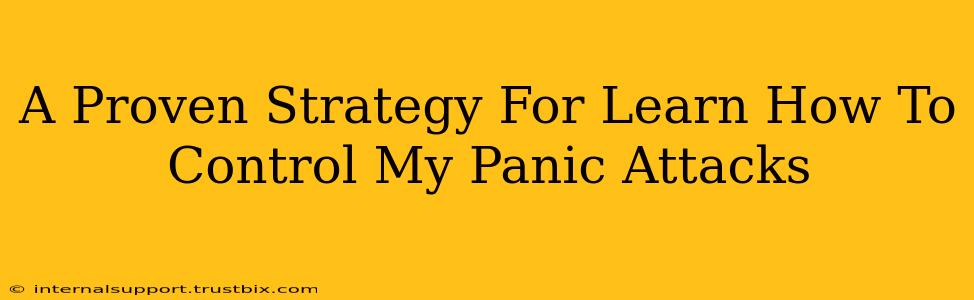 A Proven Strategy For Learn How To Control My Panic Attacks