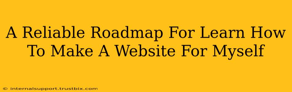 A Reliable Roadmap For Learn How To Make A Website For Myself