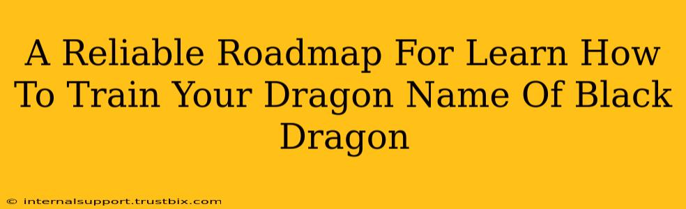 A Reliable Roadmap For Learn How To Train Your Dragon Name Of Black Dragon