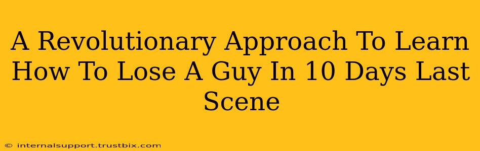 A Revolutionary Approach To Learn How To Lose A Guy In 10 Days Last Scene