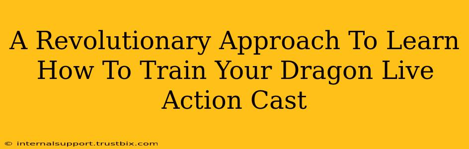 A Revolutionary Approach To Learn How To Train Your Dragon Live Action Cast