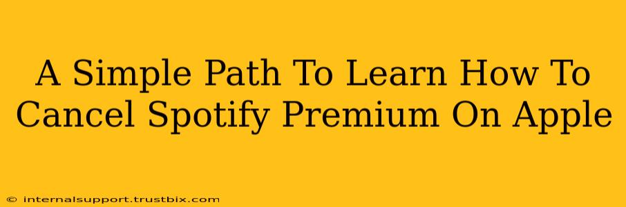 A Simple Path To Learn How To Cancel Spotify Premium On Apple