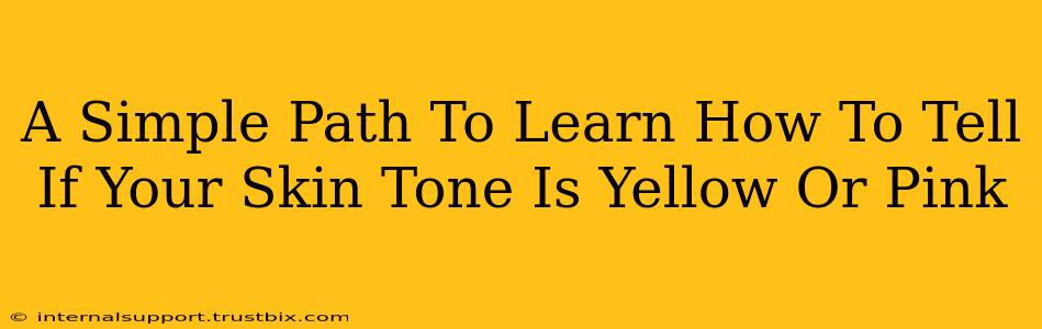 A Simple Path To Learn How To Tell If Your Skin Tone Is Yellow Or Pink