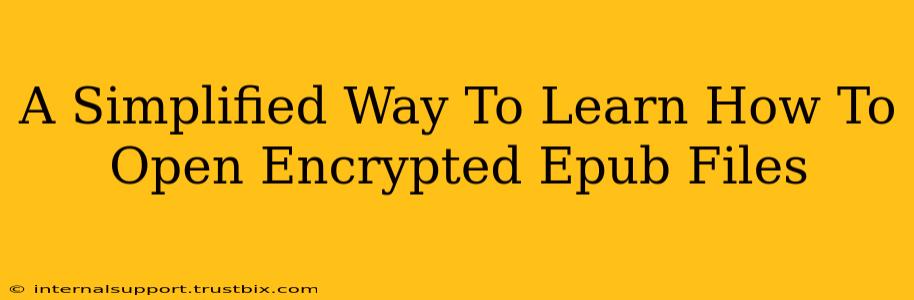 A Simplified Way To Learn How To Open Encrypted Epub Files