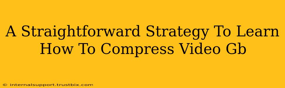 A Straightforward Strategy To Learn How To Compress Video Gb