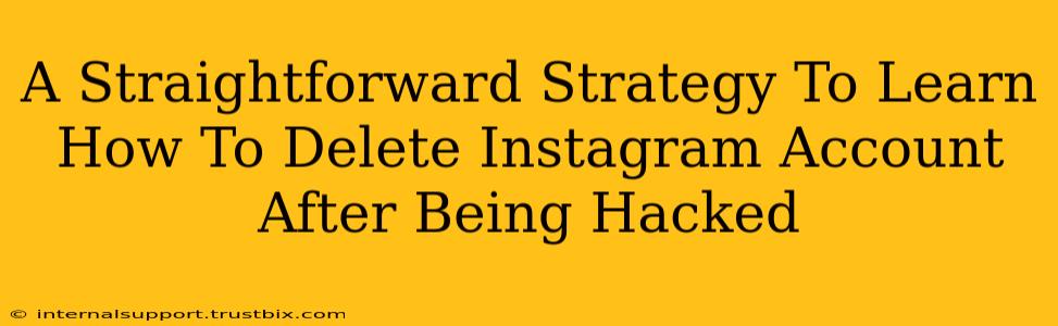 A Straightforward Strategy To Learn How To Delete Instagram Account After Being Hacked