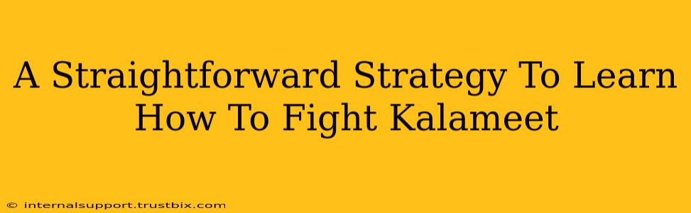 A Straightforward Strategy To Learn How To Fight Kalameet