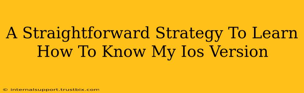 A Straightforward Strategy To Learn How To Know My Ios Version