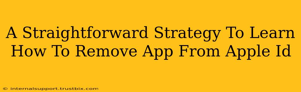 A Straightforward Strategy To Learn How To Remove App From Apple Id