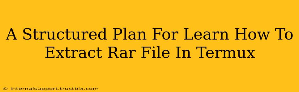 A Structured Plan For Learn How To Extract Rar File In Termux