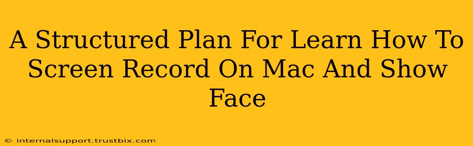 A Structured Plan For Learn How To Screen Record On Mac And Show Face