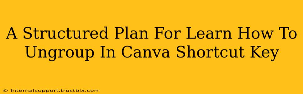 A Structured Plan For Learn How To Ungroup In Canva Shortcut Key