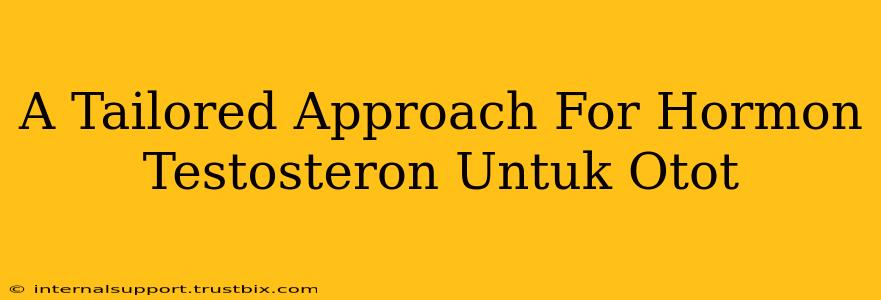 A Tailored Approach For Hormon Testosteron Untuk Otot