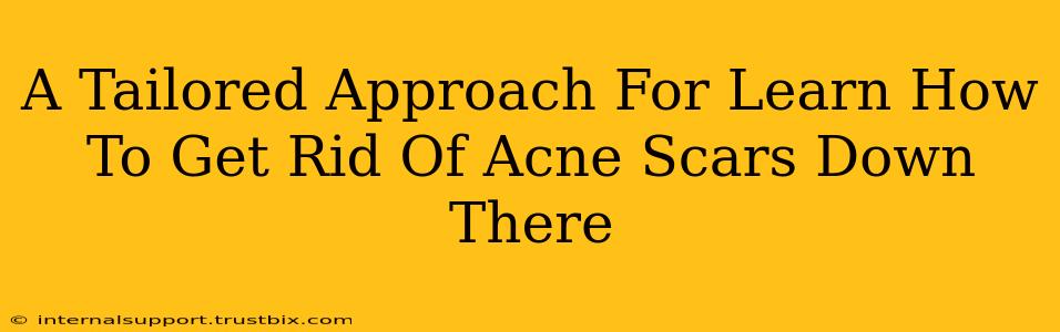 A Tailored Approach For Learn How To Get Rid Of Acne Scars Down There