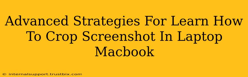 Advanced Strategies For Learn How To Crop Screenshot In Laptop Macbook