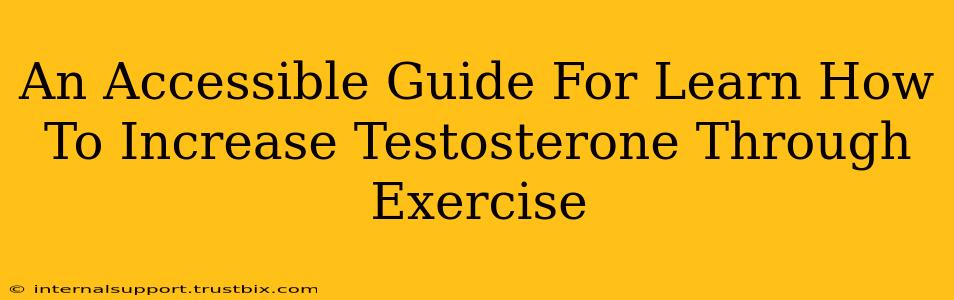 An Accessible Guide For Learn How To Increase Testosterone Through Exercise