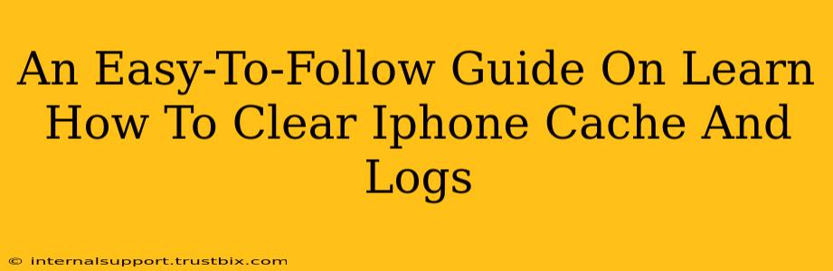 An Easy-To-Follow Guide On Learn How To Clear Iphone Cache And Logs