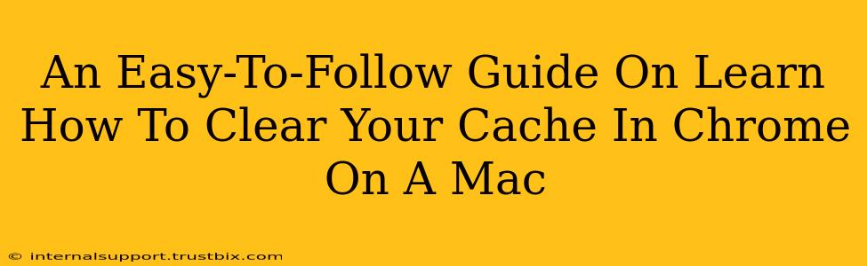 An Easy-To-Follow Guide On Learn How To Clear Your Cache In Chrome On A Mac