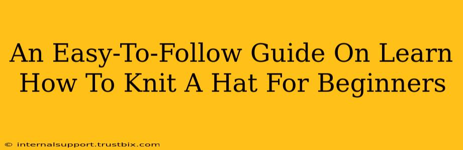 An Easy-To-Follow Guide On Learn How To Knit A Hat For Beginners