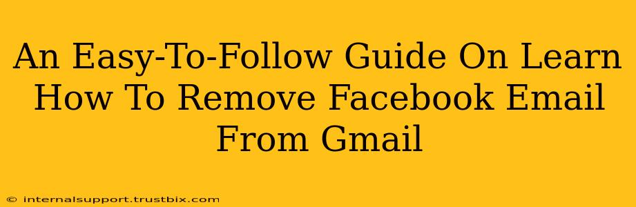 An Easy-To-Follow Guide On Learn How To Remove Facebook Email From Gmail