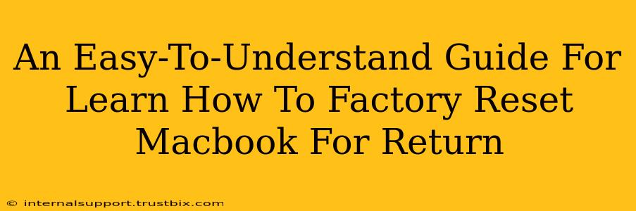 An Easy-To-Understand Guide For Learn How To Factory Reset Macbook For Return