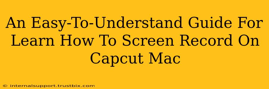 An Easy-To-Understand Guide For Learn How To Screen Record On Capcut Mac