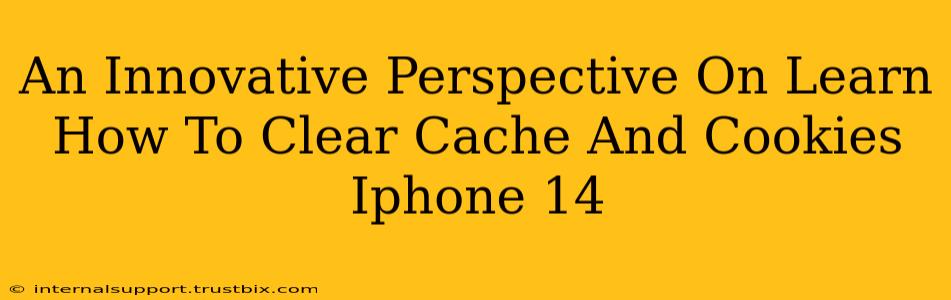 An Innovative Perspective On Learn How To Clear Cache And Cookies Iphone 14