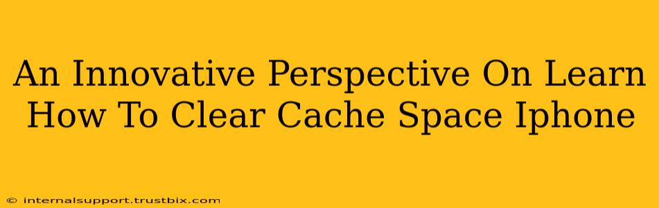 An Innovative Perspective On Learn How To Clear Cache Space Iphone