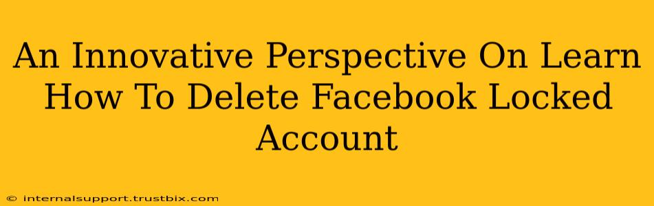 An Innovative Perspective On Learn How To Delete Facebook Locked Account