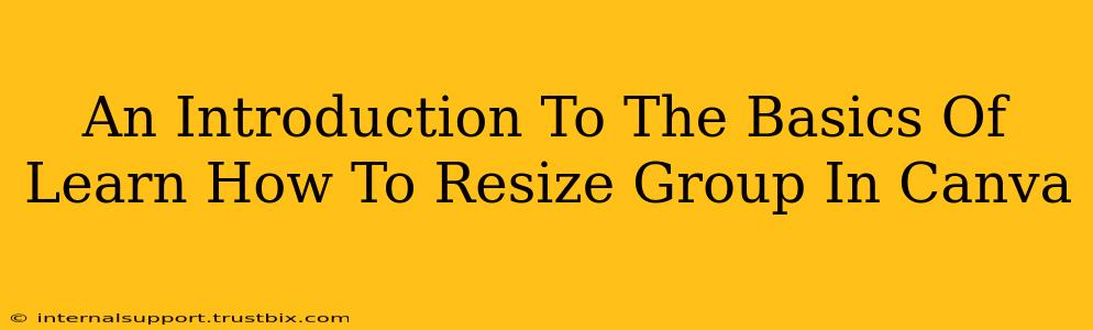 An Introduction To The Basics Of Learn How To Resize Group In Canva