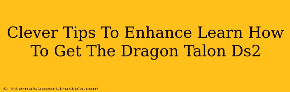 Clever Tips To Enhance Learn How To Get The Dragon Talon Ds2