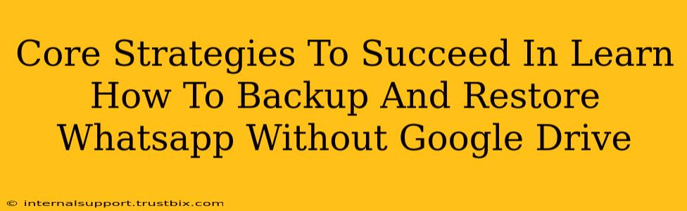 Core Strategies To Succeed In Learn How To Backup And Restore Whatsapp Without Google Drive