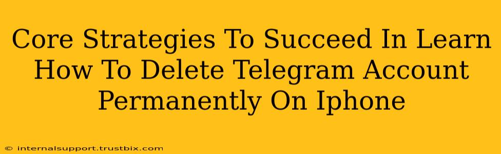 Core Strategies To Succeed In Learn How To Delete Telegram Account Permanently On Iphone