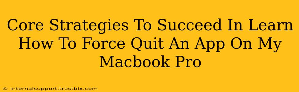 Core Strategies To Succeed In Learn How To Force Quit An App On My Macbook Pro