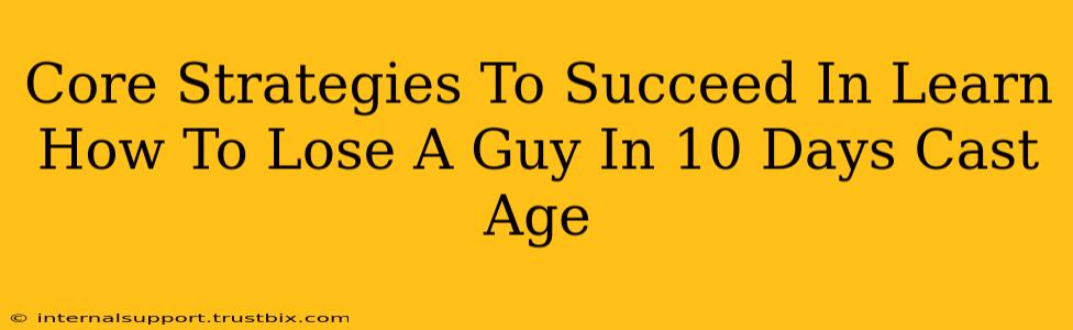 Core Strategies To Succeed In Learn How To Lose A Guy In 10 Days Cast Age