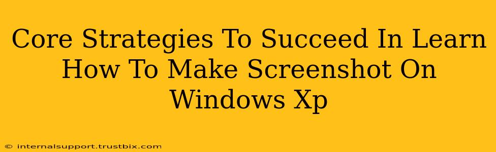 Core Strategies To Succeed In Learn How To Make Screenshot On Windows Xp