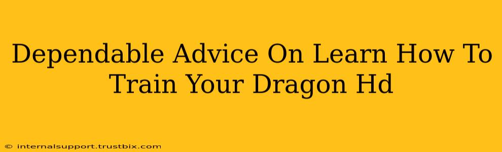 Dependable Advice On Learn How To Train Your Dragon Hd